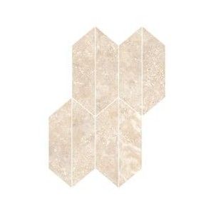 REALSTONE TRAVERTINO 29,4X40,7 CROSS NOCE MOSAIQUE LOSANGA - RAGNO RCLF RAGNO  - 1