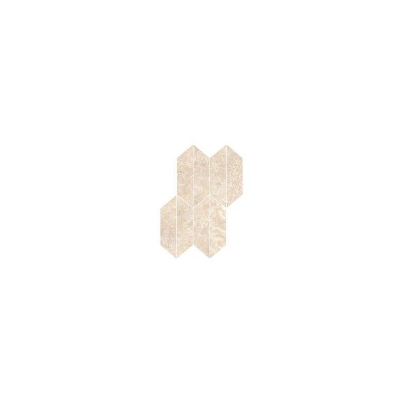 REALSTONE TRAVERTINO 29,4X40,7 CROSS NOCE MOSAIC LOSANGA - RAGNO RCLF RAGNO  - 1