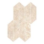 REALSTONE TRAVERTINO 29,4X40,7 CROSS NOCE MOSAIC LOSANGA - RAGNO RCLF RAGNO  - 1