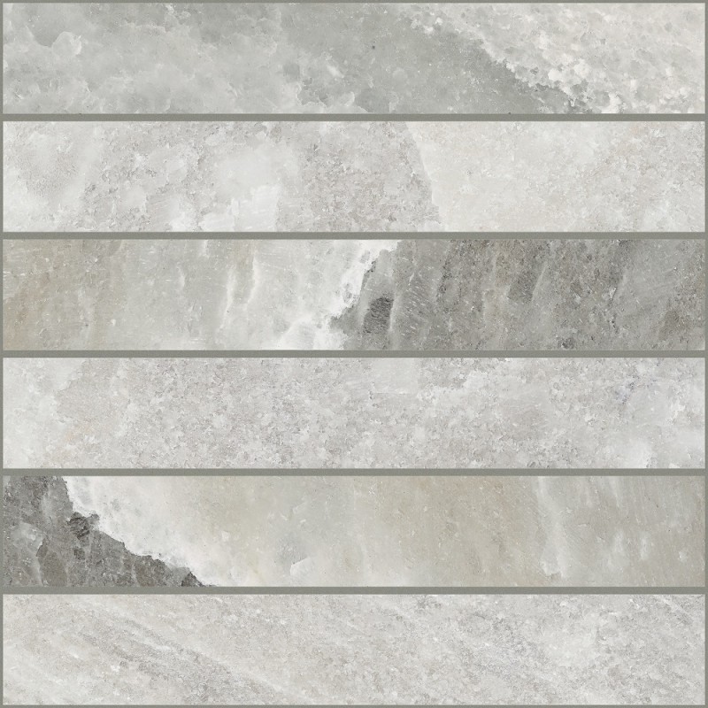 ROCK SALT MAUI GREEN MOSAIC 3D GLOSSY 30X30 - CONTEMPORARY DESIGN FLORIM 766736 FLORIM CONTEMPORARY DESIGN - 1