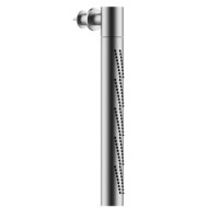 Z316 Vertical swivel tubular shower head with complete wall-mounted Flyfall - Rubinetteria Zazzeri 3300 SO03 A00  - 1