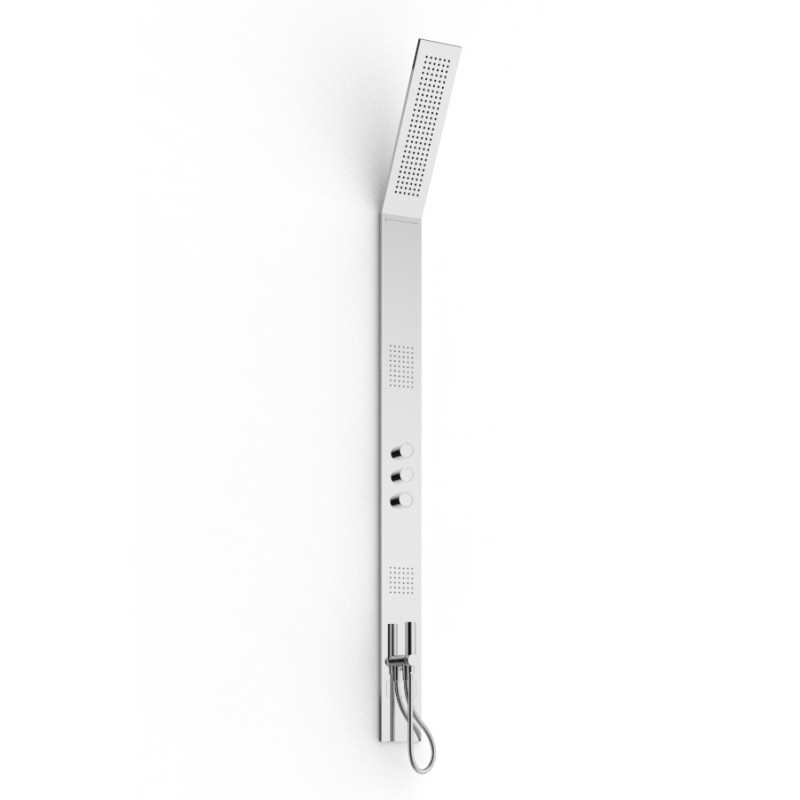 OBLIQUA Colonna doccia da incasso con soffione inclinato Flyfall - Termostatica - Rubinetteria Zazzeri 1500 0611 A00  - 1