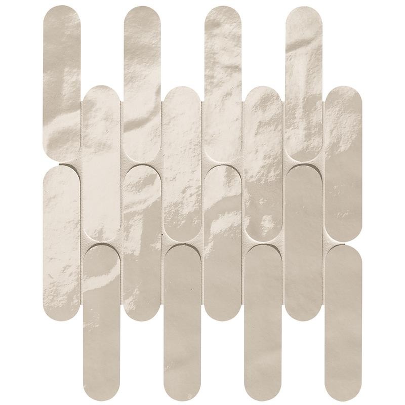 GLIM AVORIO CURVE MOSAIQUE 29X29,5 BRILL - FAP CERAMICHE fRNR FAP CERAMICHE - 1