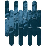 GLIM BLU NAVY CURVE MOSAIK 29X29,5 GLOSSY - FAP CERAMICHE fRNT FAP CERAMICHE - 1