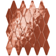 GLIM ROSSO CUORE ROMBI MOSAIQUE 31X35,5 BRILL - FAP CERAMICHE fRXE FAP CERAMICHE - 1