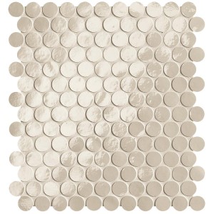 GLIM AVORIO ROUND MOSAIQUE 29,5X32,5 BRILL - FAP CERAMICHE fROF FAP CERAMICHE - 1