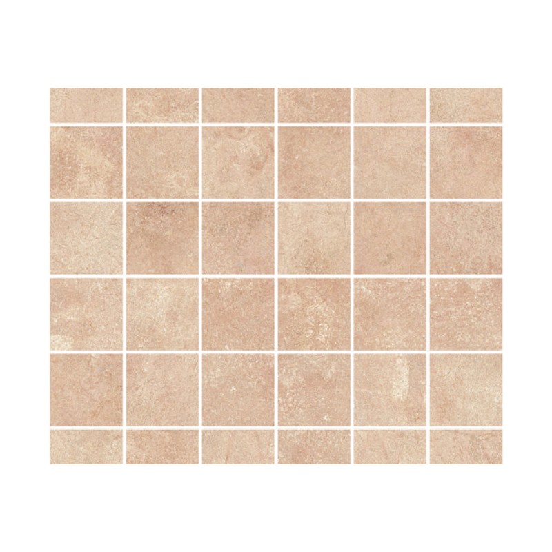 ARGILLA OCHRE NATURALE MOSAICO 5X5 29,75X29,75/ - APAVISA APAVISA - 1