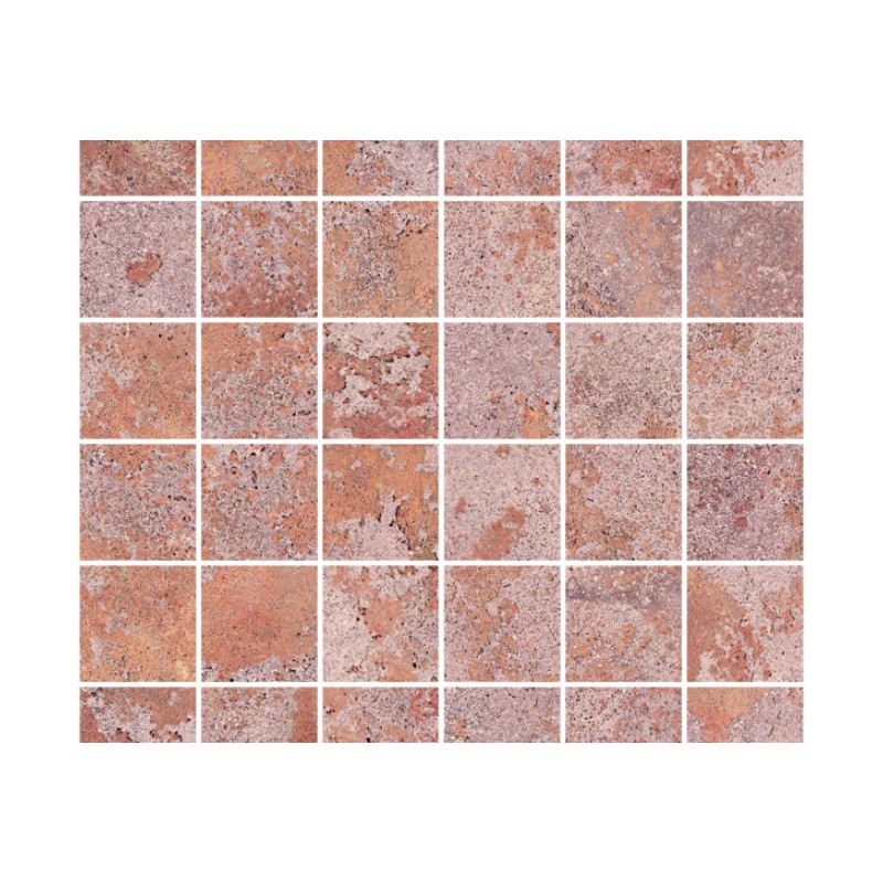 SULLIVAN RED NATURALE MOSAICO 5X5 29,75X29,75 - APAVISA APAVISA - 1