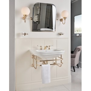 Console classique avec pieds finition or clair L71xH40,3xP52 DEVON&DEVON - 1