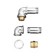 Accessories for taps Connection kit for floor legs MARFRGT+UTAU933/B - Chrome DEVON&DEVON - 1