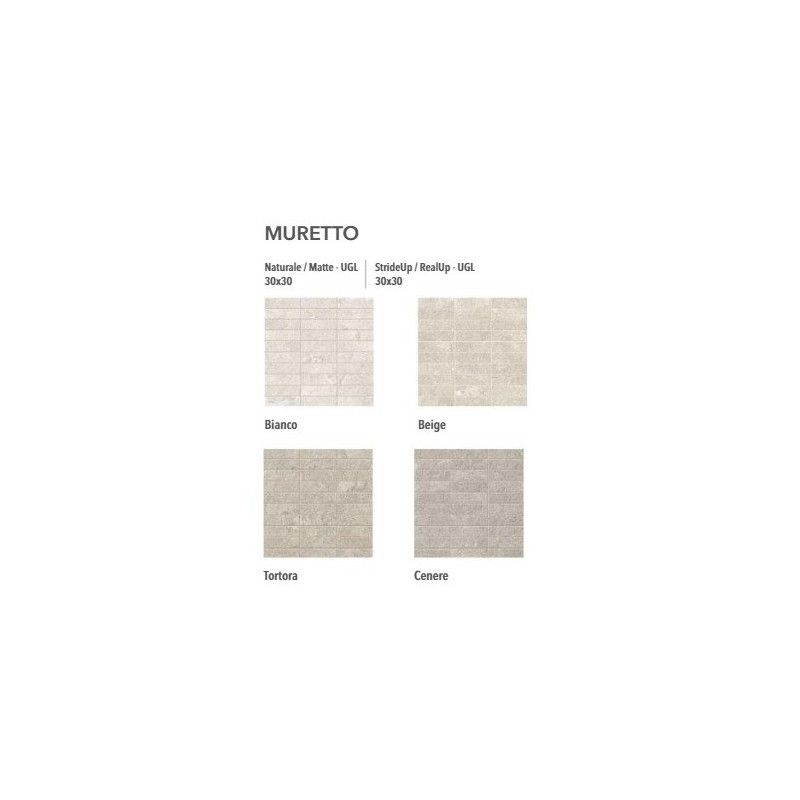 DORSET BIANCO CROSS CUT MURETTO 6MM 30X30 - ITALGRANITI GROUP DR01MB ITALGRANITI GROUP - 1