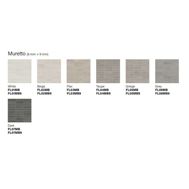 I CEMENTI DARK MURETTO 6MM  30X30 - ITALGRANITI GROUP FL07MB ITALGRANITI GROUP - 1