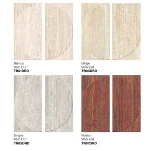 TRAVERTINI BIANCO VEIN CUT DECORATION RADIO 3D 120X120 - ITALGRANITI GROUP TR01DRD ITALGRANITI GROUP - 1