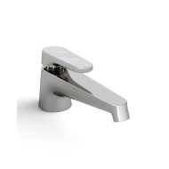 Twenties single-lever basin mixer - Chrome White Carrara