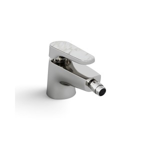 Twenties Bidet Einhandmischer - Chrom Calacatta Oro DEVON&DEVON - 1
