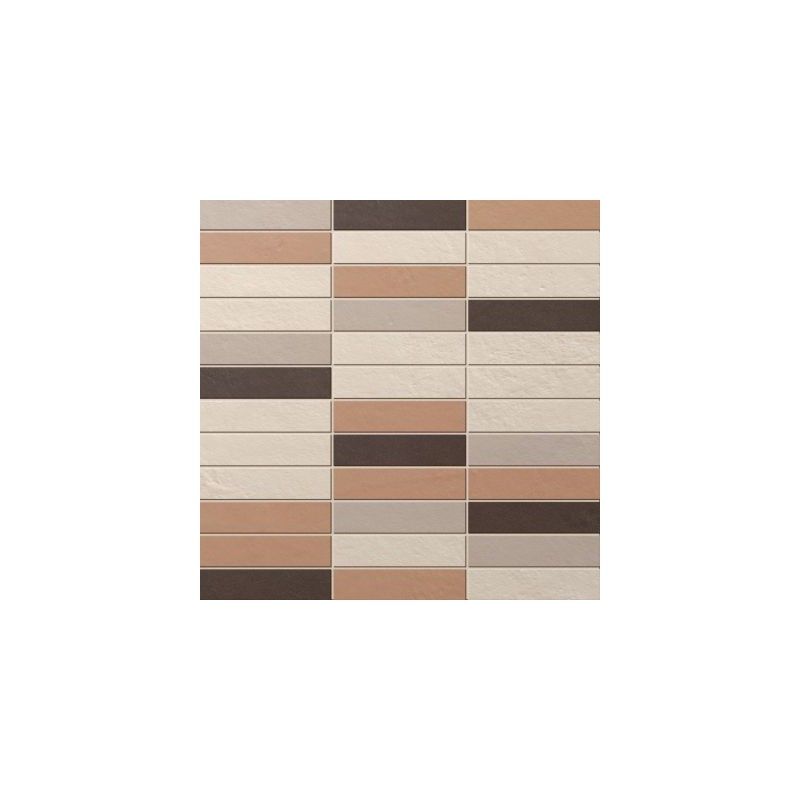 COLOR STUDIO 30X30 BRICK  WARM MIX 6MM - PORCELAINGRES X372WARMX6 PORCELAINGRES - 1