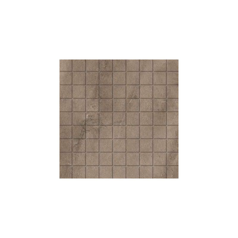 NATIVE STONE 30X30 MOSAIC 3,1 AUTHENTIC BROWN 8MM - PORCELAINGRES X373435X8 PORCELAINGRES - 1