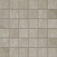 SILK STONE 30X30 MOSAIC 4,7 SHANTUNG GREIGE 6MM - PORCELAINGRES X370352X6 PORCELAINGRES - 1