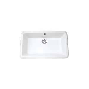 York Undercounter washbasin L52,5xH33xD18 White DEVON&DEVON - 1