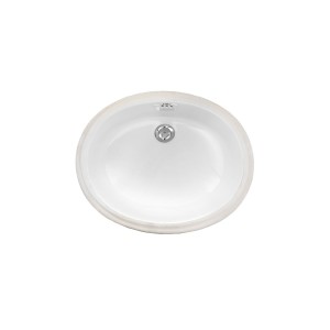 White 50 Undercounter washbasin L50,5xH19xD41 White DEVON&DEVON - 1