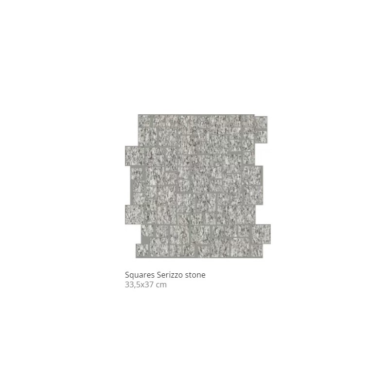 BIOTECH SQUARES SERIZZO STONE MOSAIK 33,5X37 - ARCHITECTURAL DESIGN FLORIM 779356 FLORIM ARCHITECTURAL DESIGN - 1