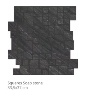 BIOTECH SQUARES SOAP STONE MOSAIQUE 33,5X37 - ARCHITECTURAL DESIGN FLORIM 779357 FLORIM ARCHITECTURAL DESIGN - 1
