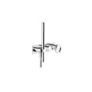 RING Partie extérieure Mitigeur douche mural 2 voies avec inverseur, raccordement eau et support douchette GESSI GESSI SPA  - 2