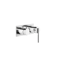 GEAR Außenteil 2-Wege-Wandbatterie mit GESSI Bad / Dusche automatischer Umstellung GESSI SPA  - 2