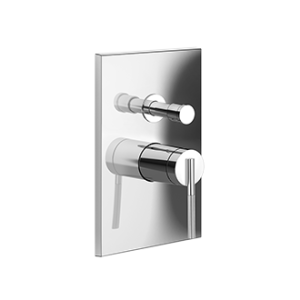 INGRANAGGIO Parte esterna Miscelatore a parete 2 vie con deviatore automatico bagno/doccia GESSI GESSI SPA  - 2