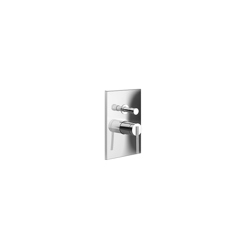 GEAR Partie externe mitigeur mural 2 voies avec inverseur automatique salle de bain / douche GESSI GESSI SPA  - 2