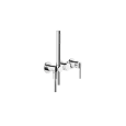 GEAR Partie extérieure Mitigeur douche mural 2 voies avec inverseur, raccordement eau et support douchette GESSI GESSI SPA  - 2