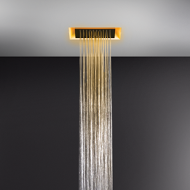 Système de douche chromothérapie faux plafond AFILO 300x300 avec fonction pluie GESSI GESSI SPA  - 2