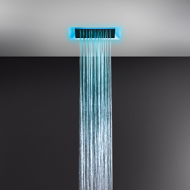 Système multifonction AFILO avec chromothérapie en faux plafond 300x300 avec fonctions pluie / cascade GESSI GESSI SPA  - 2