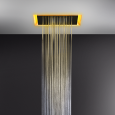 AFILO 500x500 false ceiling chromotherapy shower system with GESSI rain function GESSI SPA  - 2