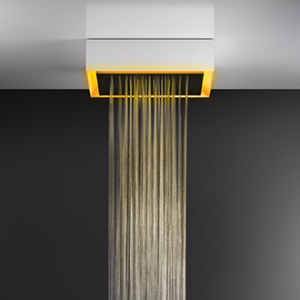 AFILO Sistema doccia con cromoterapia a soffitto/controsoffitto 500x500 con funzione pioggia GESSI GESSI SPA  - 2