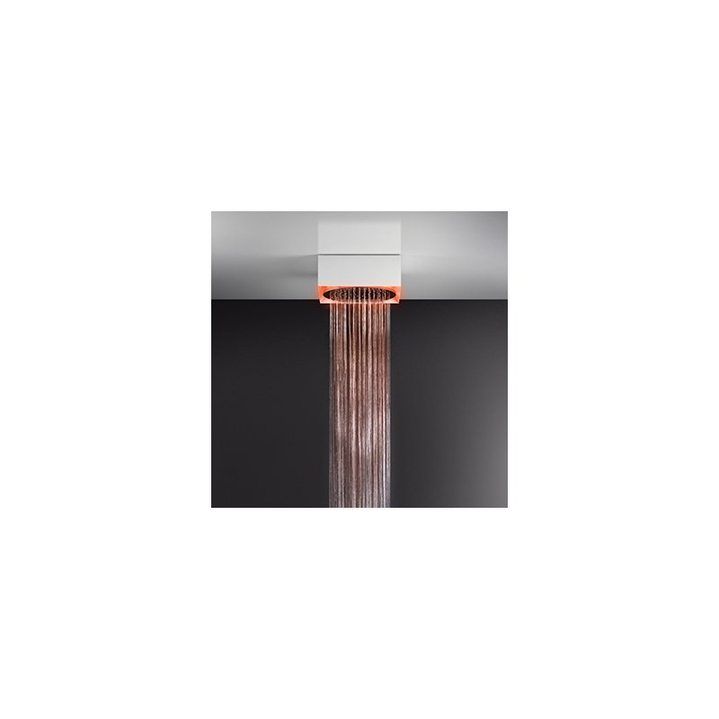 AFILO Sistema doccia con cromoterapia a soffitto/controsoffitto Ø350 con funzione pioggia GESSI GESSI SPA  - 2