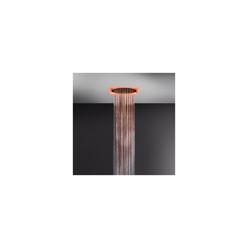 AFILO Ø350 false ceiling chromotherapy shower system with GESSI rain function GESSI SPA  - 2