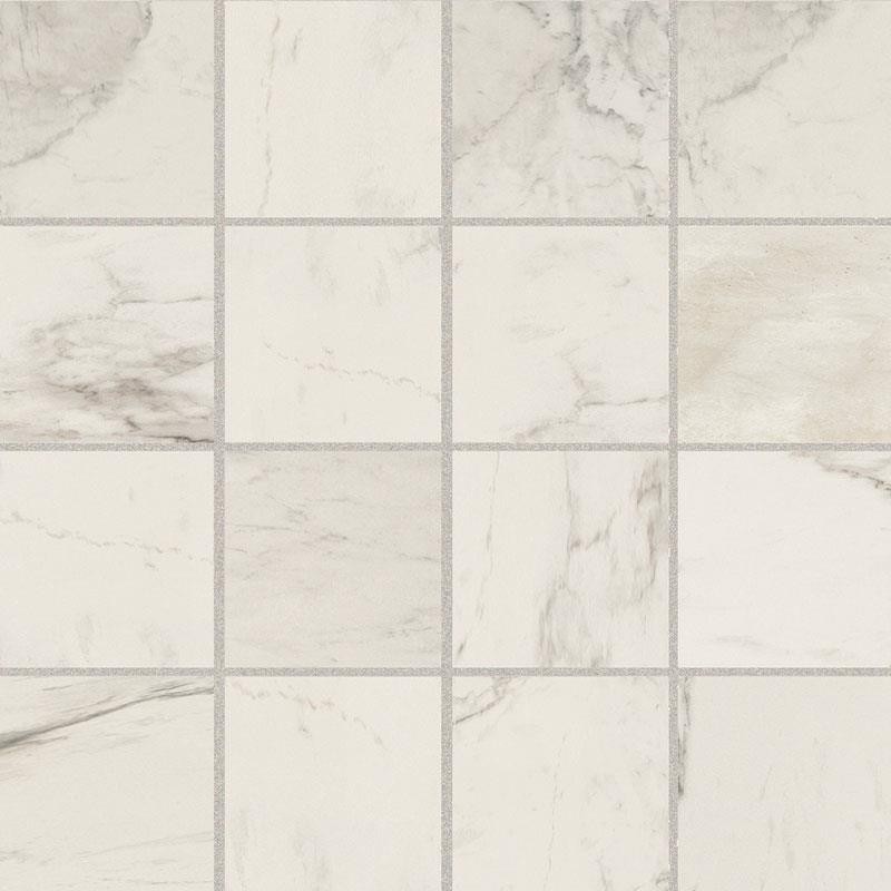STONES 2.0 CALACATTA GLOSSY 6MM MOSAIC 7,5X7,5 - CREATIVE DESIGN FLORIM 752811 FLORIM CREATIVE DESIGN - 1