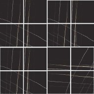 STONES&MORE 2.0  SAHARA NOIR GLOSSY 6MM MOSAICO 7,5X7,5 - CREATIVE DESIGN FLORIM 752808 FLORIM CREATIVE DESIGN - 1