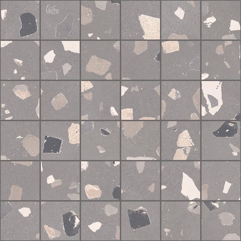 DECONCRETE MOSAIC DE-MEDIUM GREY 30X30 - Ceramica Sant'Agostino CSAMDMGR30 CERAMICA SANT'AGOSTINO - 1
