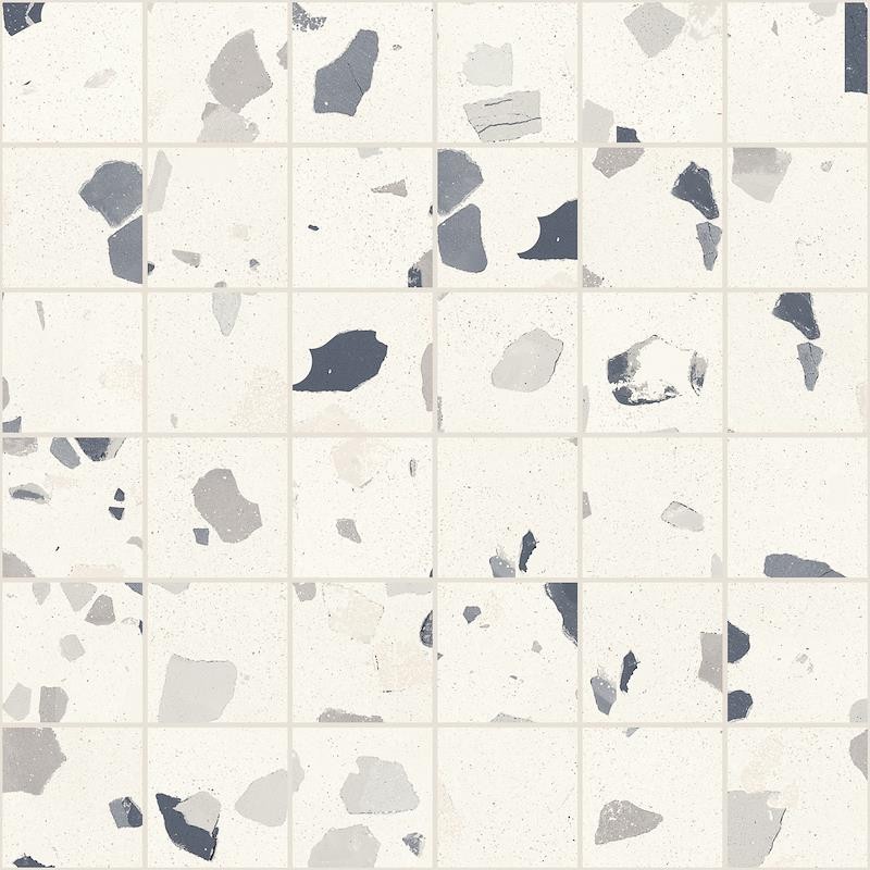 DECONCRETE MOSAIC DE-MEDIUM WHITE 30X30 - Ceramica Sant'Agostino CSAMDMWH30 CERAMICA SANT'AGOSTINO - 1