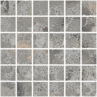 ATTITUDE  MOSAICO 30x30 Grigio scuro NATURAL SMOOTH MATT RECTIFIED Monocaliber  - LEONARDO MK.ATTD 30DG LEONARDO CERAMICA - 1