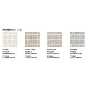 CRYSTAL WINTERGREEN  MOSAIQUE 5X5 BRILLANT  SQ  - COEM RY6MS5L COEM - 1