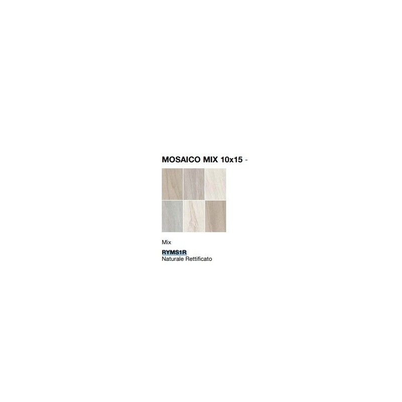 CRYSTAL MIX MOSAIC  10X15 SQ  - COEM 0RYMS1R COEM - 1
