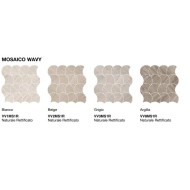 VERSATILE DECO BIANCO WAVY 28,4X28,4 - COEM VV1MS1R COEM - 1