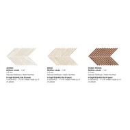 SENZATEMPO MOSAICO REGOLI ROSSO PE. RETTIFICATO - FIORANESE CERAMICHE 0TT5MRR FIORANESE CERAMICHE - 1