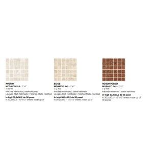 SENZATEMPO AVORIO MOSAIQUE 5X5 BRILLANT MATT SQ - FIORANESE CERAMICHE TT1MS5L FIORANESE CERAMICHE - 1