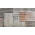 ART WALLS METAL NATUREL 60X120 SQ - FLAVIKER PF60014663 FLAVIKER - 1