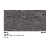 SUPREME MEMORIES MEDLEY BRECCIA NATURAL 60X120 SQ - FLAVIKER PF60013289 FLAVIKER - 1