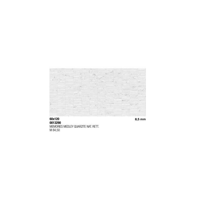 SUPREME MEMORIES MEDLEY QUARZITE NATURAL 60X120 SQ - FLAVIKER PF60013290 FLAVIKER - 1
